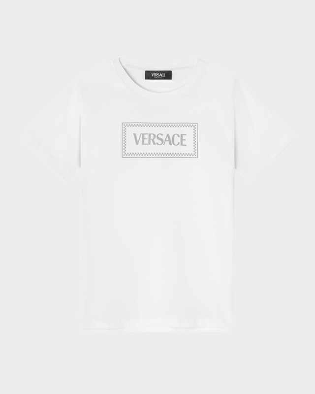 Kid's Damier Logo-Print T-Shirt, Size 6-14